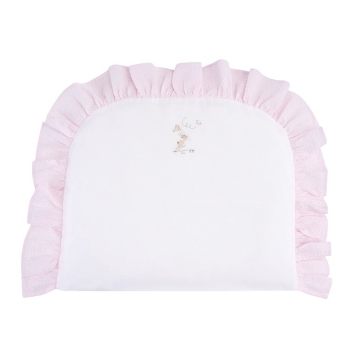 Tapijt soft (200x290cm) (Blue Garden Party) White/pink 