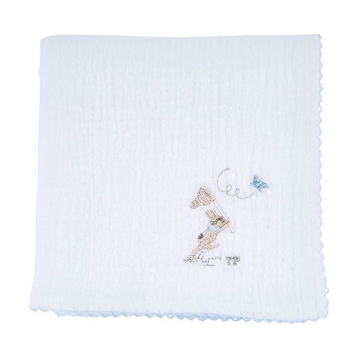 Tetradoek White/light blue 