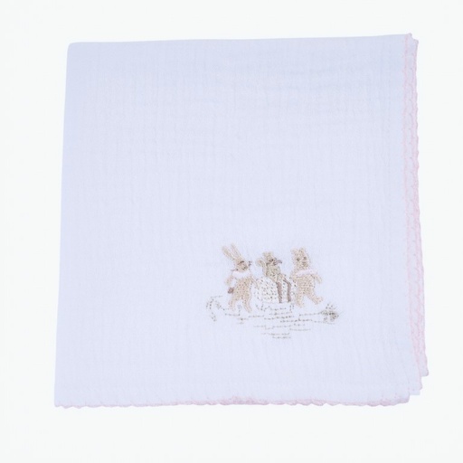 Tetradoek White/pink 