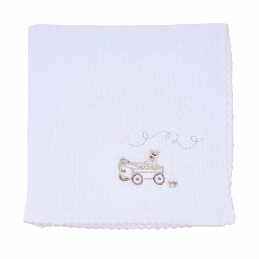 Tetradoek White/pink 