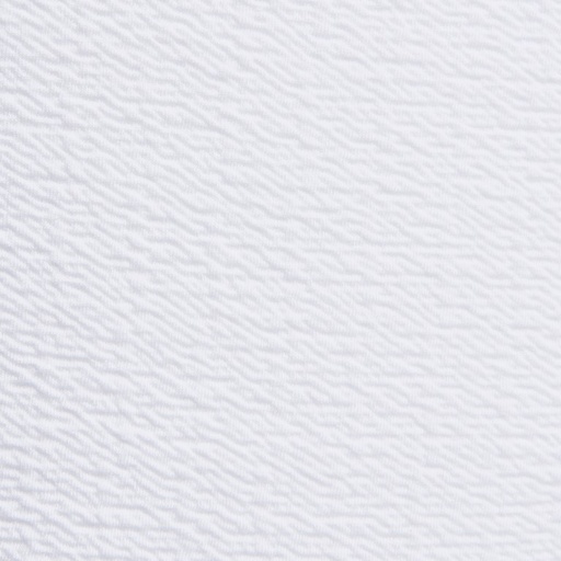Stof per meter - gewafeld cotton white white 