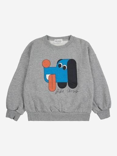 Trui doggy mate heather grey 