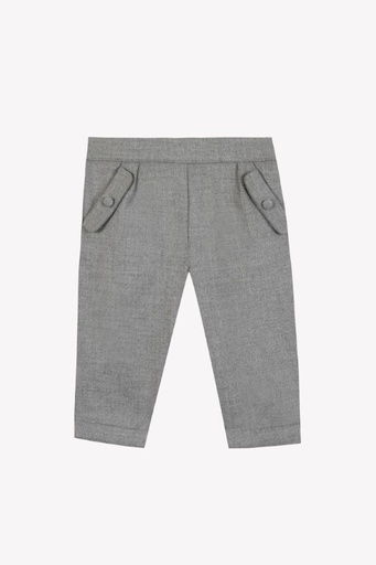 Broek gris moyen chiné 