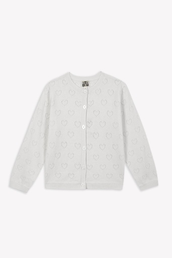 Cardigan Lilou Coeur ECRU BONTON 