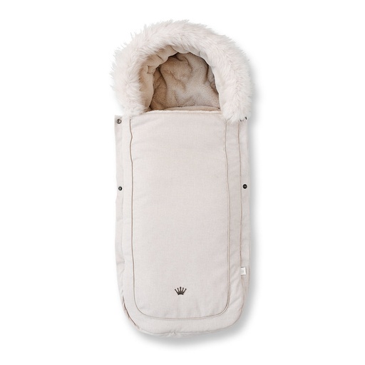 Voetenzak voor kinderwagen Nolan First Class Edition beige 
