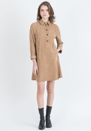 Maternity dress Greta camel 