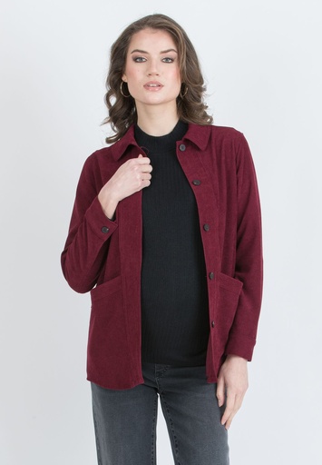 Zwangerschapsvest Elettra bordeaux 