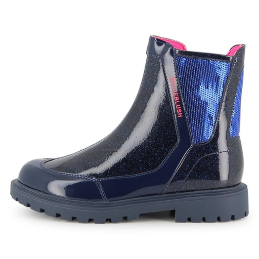 Bottines blauw 