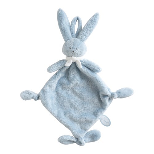 doudou lapin Ella tuttie 25 bleu ciel