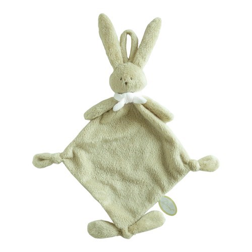 knuffeldoekje konijn Ella tuttie 25 pistache green 