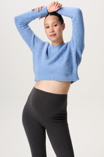 Pull de maternité Greve - pull en maille à manches longues cornflower 