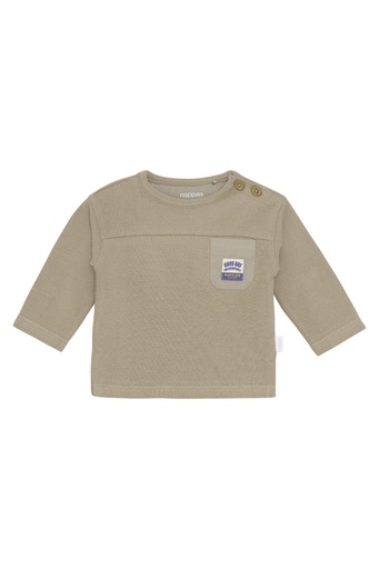 T-shirt Sala met lange mouwen Vintage Khaki 