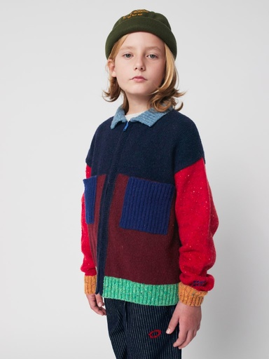 Cardigan Color Block multicolor 