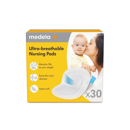 Coussinets mammaires ultra-respirants (30 pièces)  
