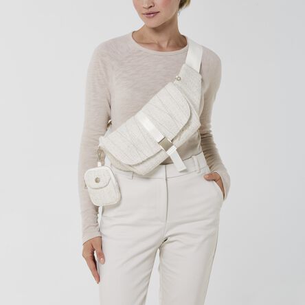Heuptas belt bag Bouclé Cream White 