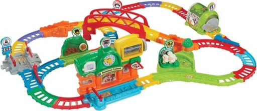 Toet toet auto's - avonturen treinset (incl. lucas locomotief) NL 