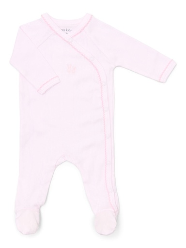 Kruippakje Teddy soft pink 