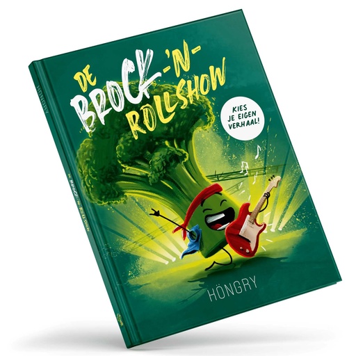 De brock-'n-rollshow - prentenboek over expressie  