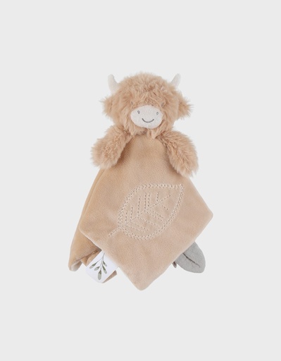 Knuffeldoekje koe Fluffy 