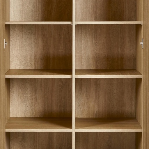 Wardrobe 3 shelves Kyo honey ash 
