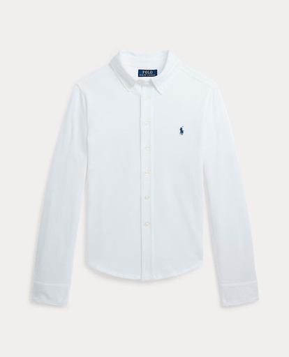 Hemd vederlicht katoenen mesh (2j-7j) White 