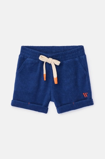 Strandshort halflang donkerblauw 