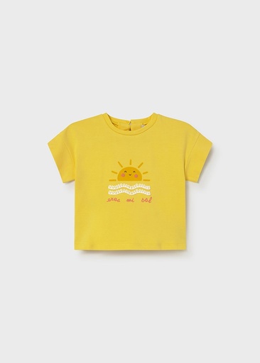 T-shirt met korte mouwen mimosa 
