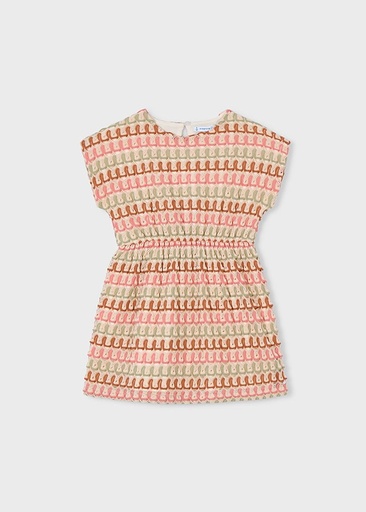 Robe au crochet style mandarine