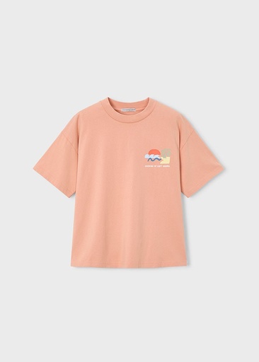 T-shirt met korte mouwen coral 