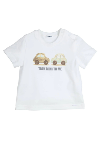 T-shirt aerobic talk mini to me white 