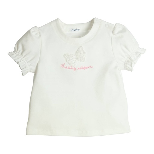 T-shirt aerobic écru