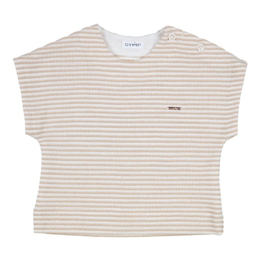 T-shirt barbara Blanc cassé - Beige