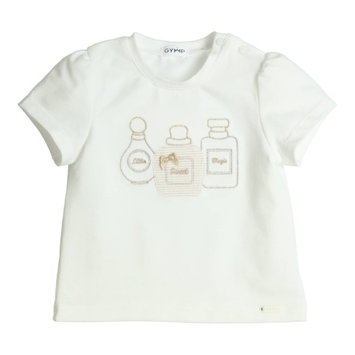 T-shirt aerobic little sweet magic off white 