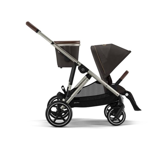 Stroller Gazelle S NEW (taupe frame) Chocolate Brown 