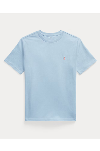 T-shirt met ronde hals - katoenen jersey (2j-7j) Estate Blue 