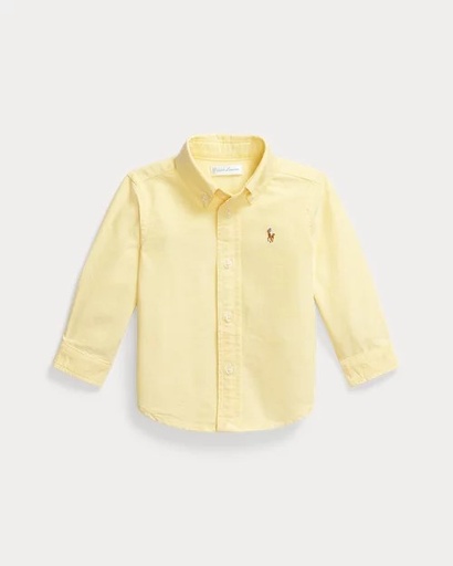 Overhemd het iconische Oxford (3m-18m) Bsr Yellow 
