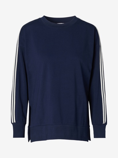 Zwangerschaps- en voedingsweater met lange mouwen naval academy 