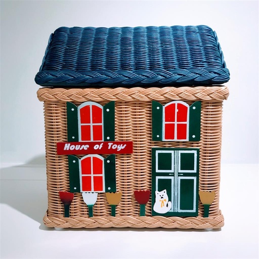 Maison de jeux en roseau petite  