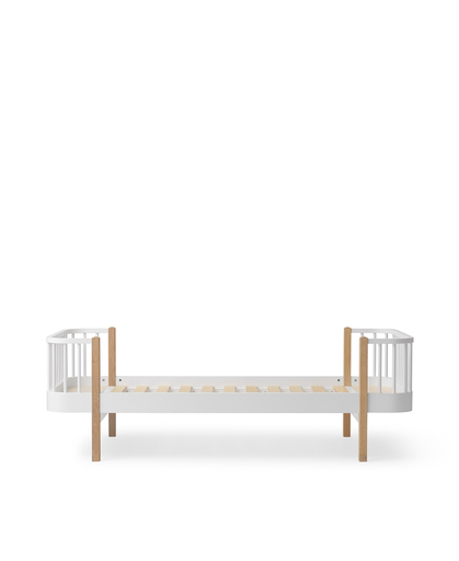 Lit Wood Original 90 x 200cm white/oak 