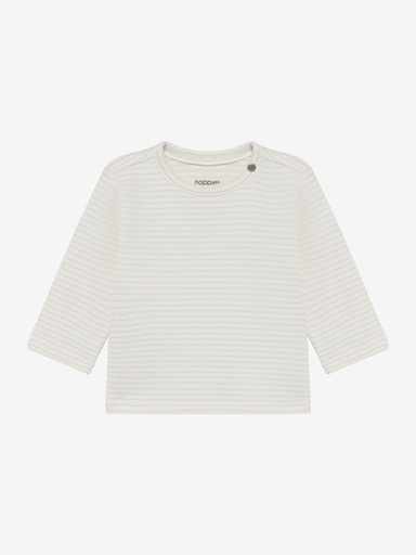 T-shirt long sleeves rib stripe comfort  