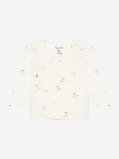 T‑shirt lange mouwen aop jersey duckwrap  
