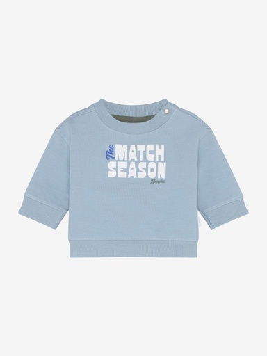 Sweater lange mouwen terry softbasic  