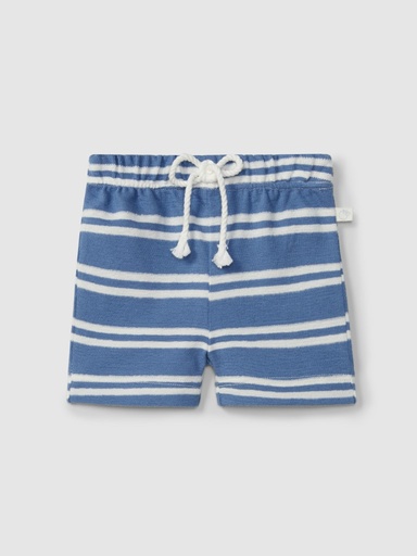 Short - rayé blue 