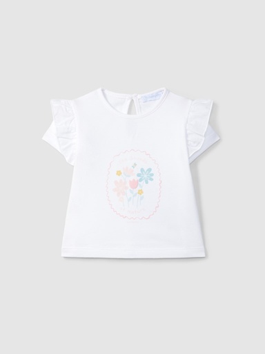 T-shirt the sounds of nature white 