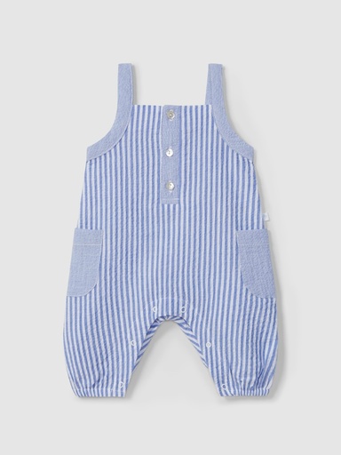 Pantalon - rayé indigo 