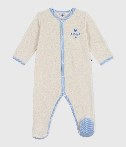 Pyjama en velours uni montelimar chine 