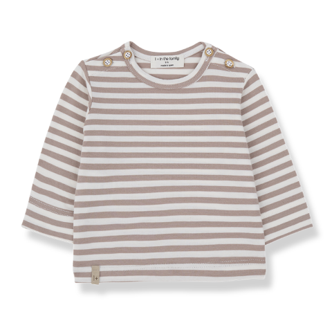 T-shirt met lange mouwen OT taupe 