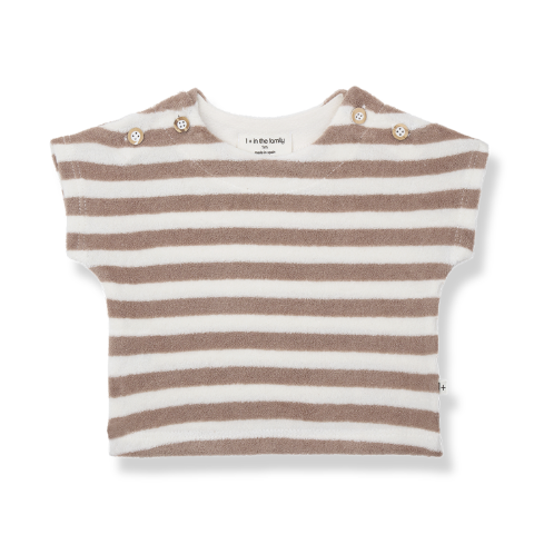 T-shirt korte mouwen Kavala taupe 