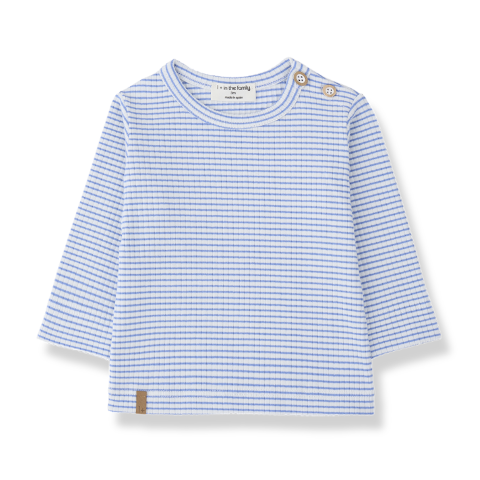 T-shirt lange mouwen Perello Ultramarine 
