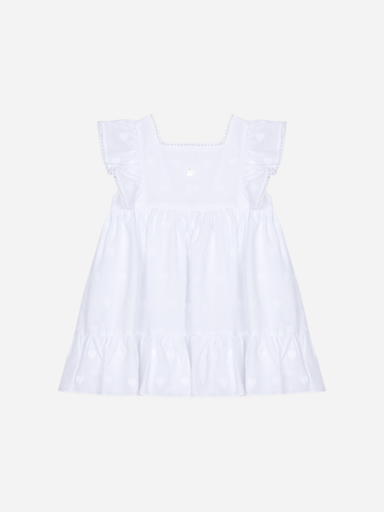 Jurk met ruches white 